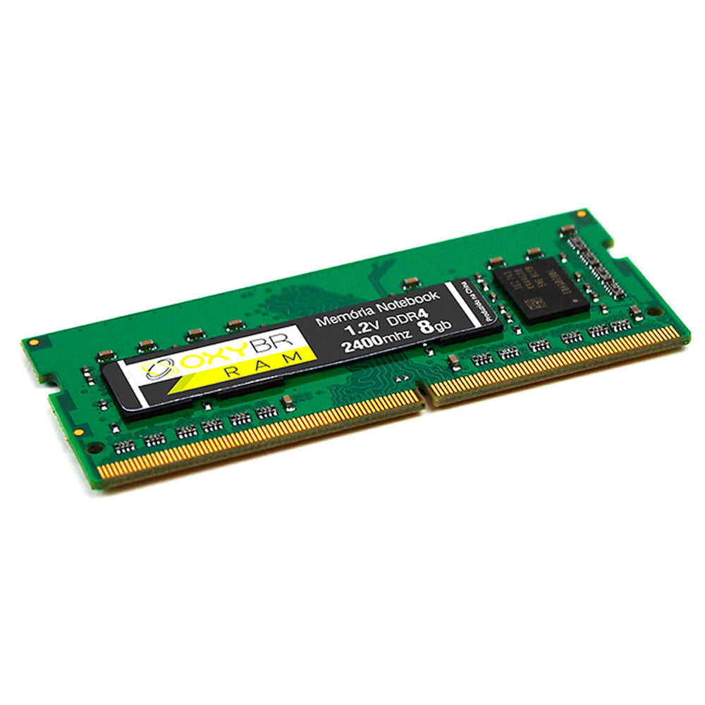 Memória Ram Notebook, 8GB, 2400MHz, 1.2V, DDR4, CL17, OxyBR, OXY24S17S8/8